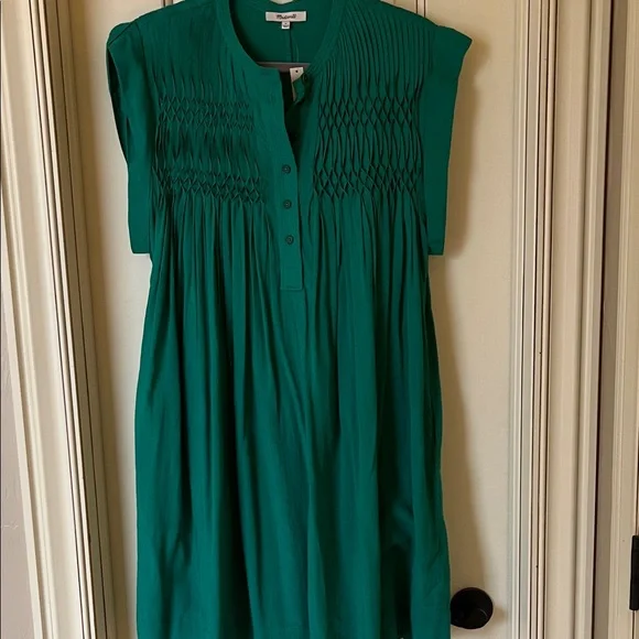 Madewell smocked dress - Picture 4 of 4